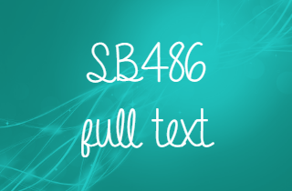 California Senate Bill SB486: Self Determination Program