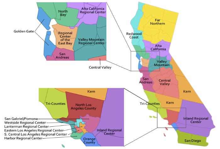 regional centers of california